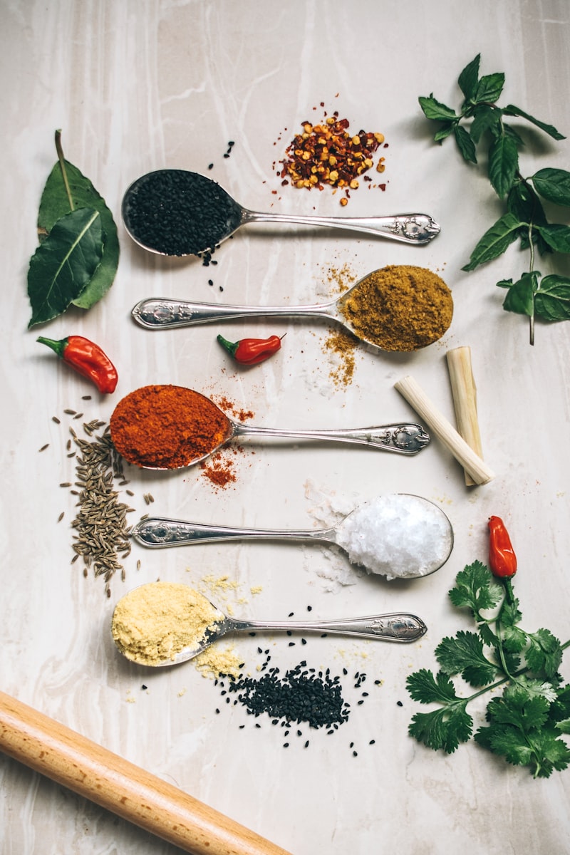 Authentic Indian spices and ingredients